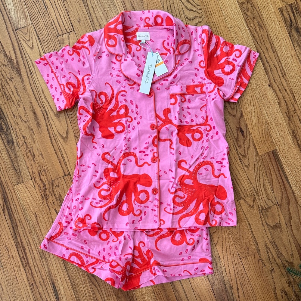 Bed Head Pink Octopus Pajamas